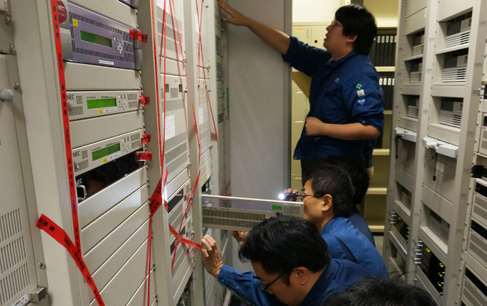放送局向け放送システムの保守